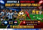 FIFA World Cup 2026 Round of 16: Argentina and Switzerland Advance to Quarter-Finals After Thrilling Victories