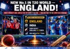 England Overtake India to Become No. 1 in ICC T20I Team Rankings After 4-0 Series Win