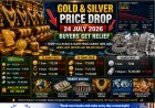 Tamil Nadu Gold & Silver Rates Today (July 24, 2026): Gold Drops ₹270 Per Gram, Silver Falls to ₹240