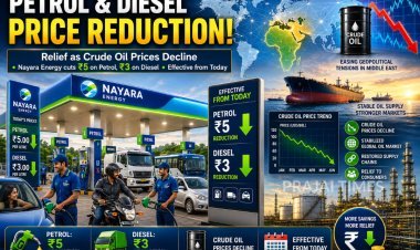 Nayara Energy Cuts Petrol and Diesel Prices as Middle East Tensions Ease