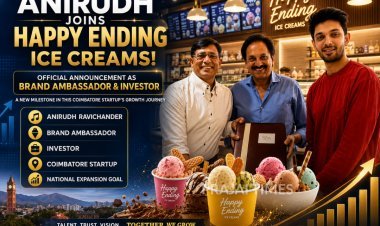 Music Director Anirudh Ravichander Joins Happy Ending Ice Creams as Brand Ambassador and Investor