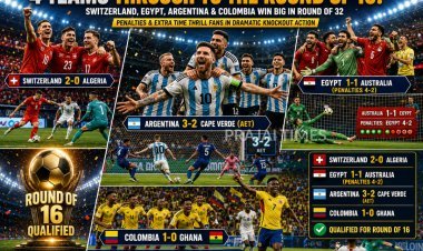 FIFA World Cup 2026 Round of 32: Argentina, Switzerland, Egypt and Colombia Reach Round of 16