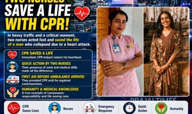 Two Nurses Save Kerala Man's Life by Performing CPR After Heart Attack in Heavy Traffic