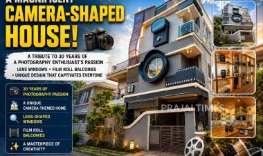 Karnataka Man Builds Camera-Themed Home to Celebrate 30-Year Passion for Photography