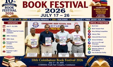 Coimbatore Book Festival 2026: 10-Day Literary Celebration to Feature 200+ Exhibitors and Over 400 Stalls