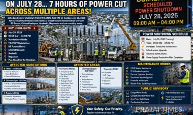 Coimbatore Power Shutdown on July 28, 2026: RS Puram, Chinnathadagam, Anaikatti and Negamam Among Affected Areas