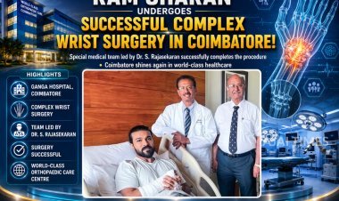 Ram Charan Undergoes Successful Wrist Surgery at Coimbatore's Ganga Hospital