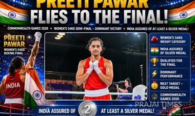 Preeti Pawar Reaches Women's 54kg Boxing Final at Commonwealth Games 2026, Assures India of Silver