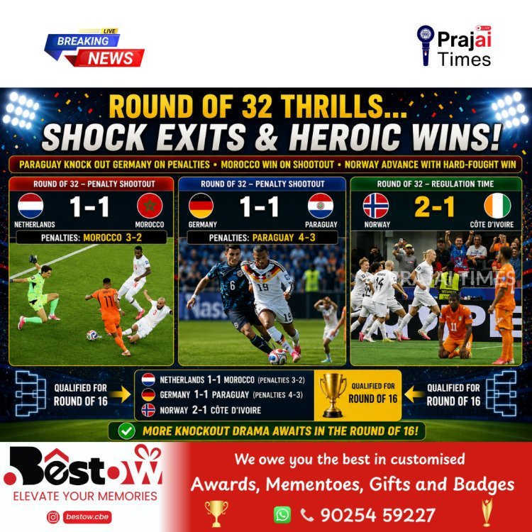 Paraguay and Morocco Win Shootout Thrillers as Norway Reaches FIFA World Cup 2026 Round of 16