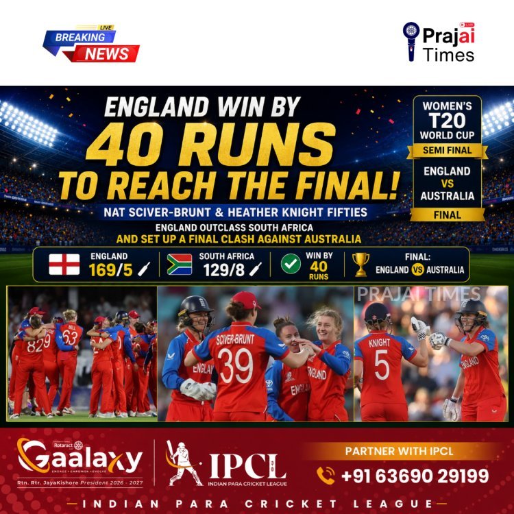 ENGLAND OVERCOME THE PROTEAS CHALLENGE AND ENTER WC FINALS