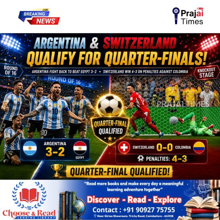 FIFA World Cup 2026 Round of 16: Argentina and Switzerland Advance to Quarter-Finals After Thrilling Victories