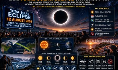 Total Solar Eclipse on August 12: Spectacular Celestial Event to Be Visible Across Parts of Europe and Greenland