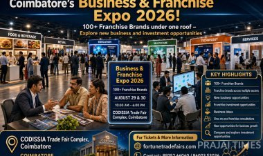 Business & Franchise Expo 2026 in Coimbatore: Explore 100+ Franchise Brands on August 29 & 30