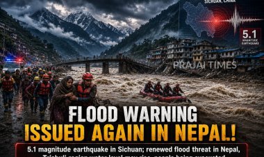Nepal Issues Fresh Flood Alert as 5.1-Magnitude Earthquake Hits China's Sichuan