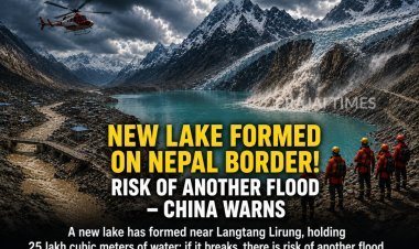 Nepal–Tibet Border: New Lake Forms Near Langtang Lirung; China Warns of Fresh Flood Risk