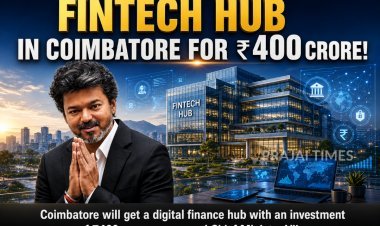 Coimbatore to Get ₹400-Crore FinTech Hub: CM Vijay Announces Major Digital Finance Centre