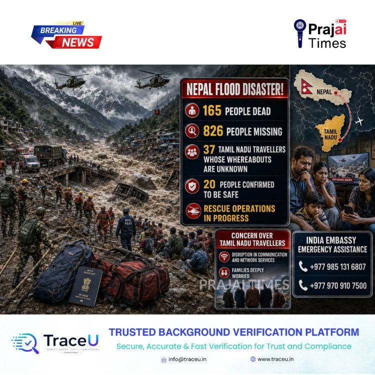 Nepal Floods: 165 Dead, 826 Missing; 37 Tamil Nadu Travellers Unaccounted For
