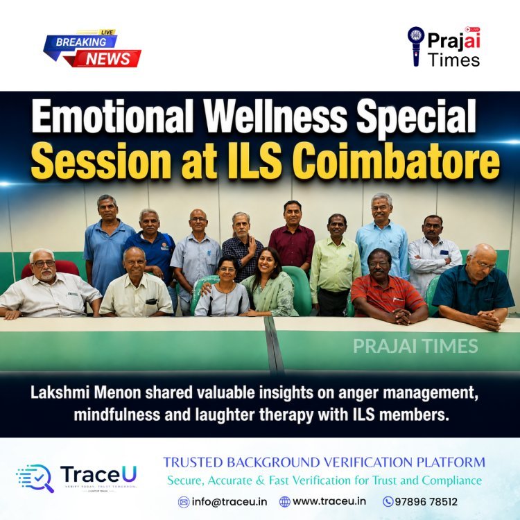 Emotional Wellness Takes Centre Stage at ILS Coimbatore