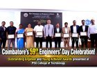 59th Engineers’ Day Celebrated in Coimbatore with Awards and Project Expos