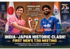 India and Japan Set for Historic Men’s T20I in Japan