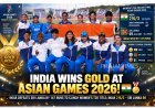 India Win Women’s T20 Gold at 2026 Asian Games After Beating Sri Lanka by 147 Runs