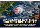 Bay of Bengal Depression Strengthens, Heavy Rain Expected in Odisha and Andhra Pradesh