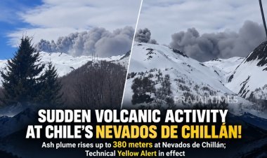 Chile’s Nevados de Chillán Volcano Records Sudden Eruptive Pulse