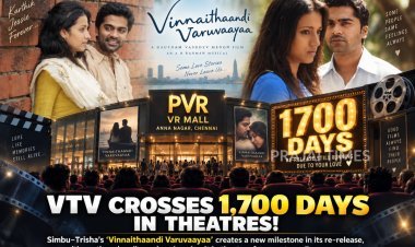 Vinnaithaandi Varuvaayaa Crosses 1,700 Days in Chennai Theatre