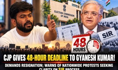 CJP Gives CEC Gyanesh Kumar 48 Hours to Resign, Warns of Nationwide Protest