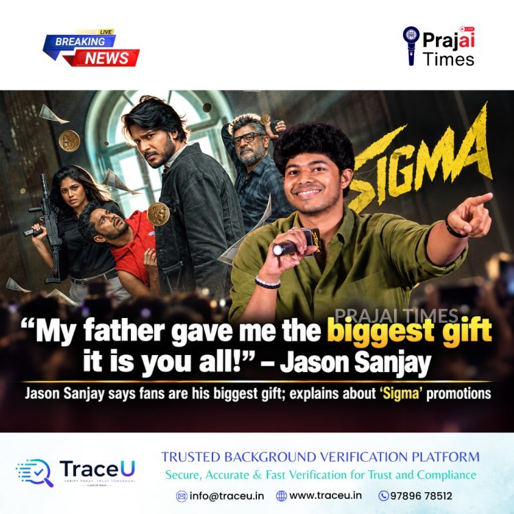 Jason Sanjay Says His Father Vijay’s Biggest Gift Was the Love of His Fans
