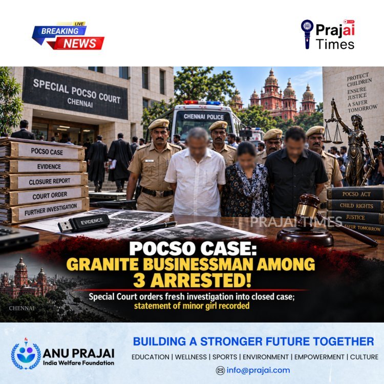 Chennai Granite Businessman R. Veeramani Arrested in POCSO Case