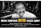 Veteran Tamil Music Composer Deva Dies at 75 in Chennai
