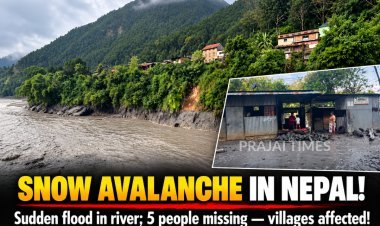 Nepal Landslide and Flash Flood: 5 Missing in Gorkha District