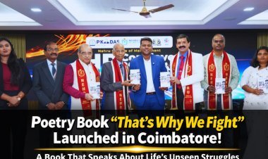 That’s Why We Fight Poetry Book Launched in Coimbatore
