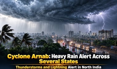 Cyclone Arnab Weather Alert: Heavy Rain Forecast Across Several States