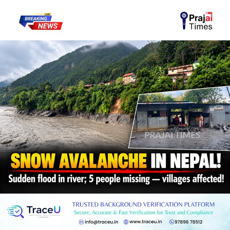 Nepal Landslide and Flash Flood: 5 Missing in Gorkha District