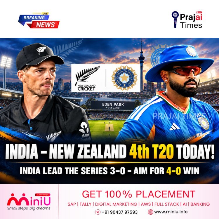 India vs New Zealand 4th T20I: Match Preview, Date, Time and Venue