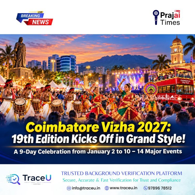 Coimbatore Vizha 2027: 19th Edition Dates, January 2–10